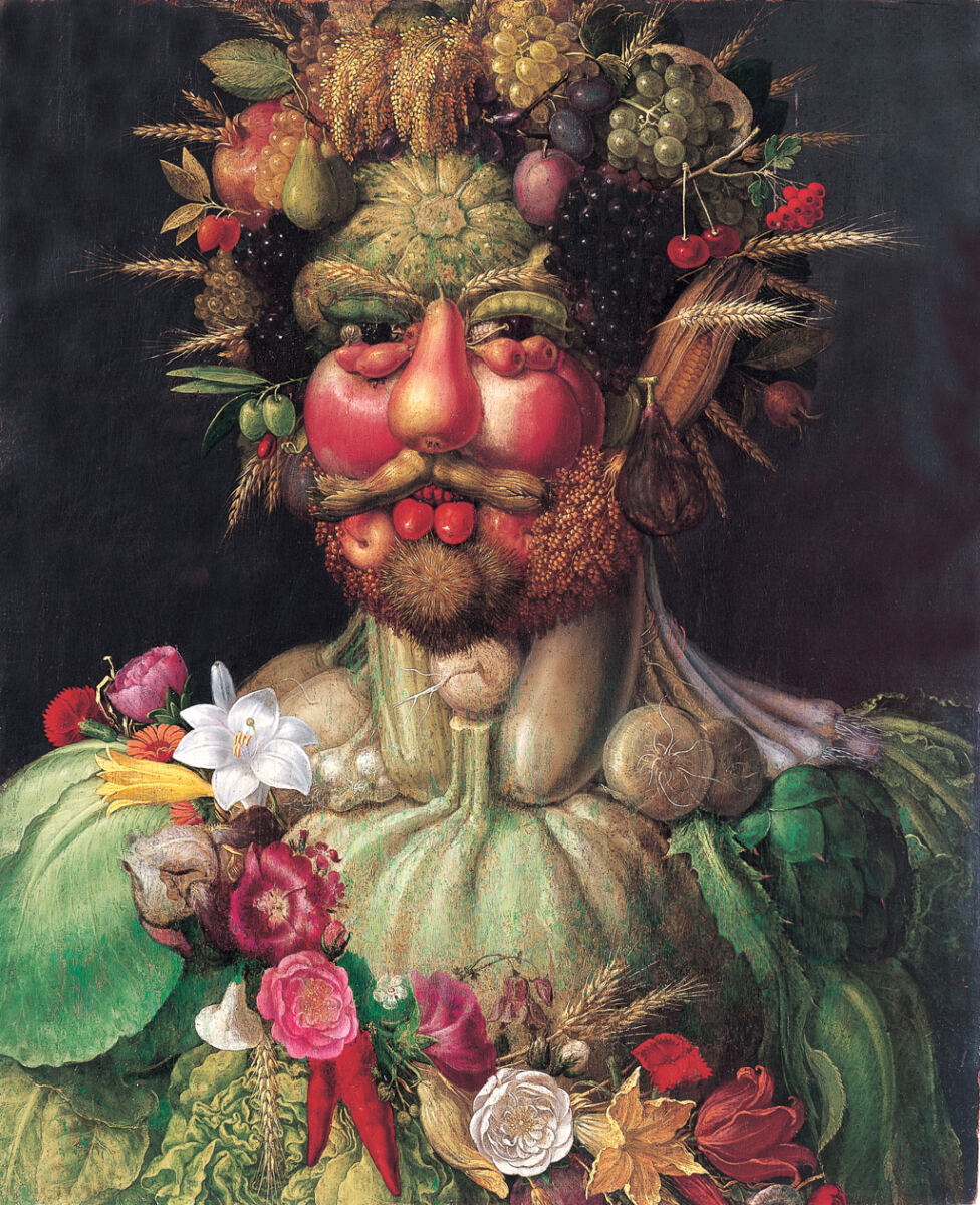 Vegano o non vegano? Vertumnus a portrait of Rudolf II. Skokloster Castle Sweden. Vertumno